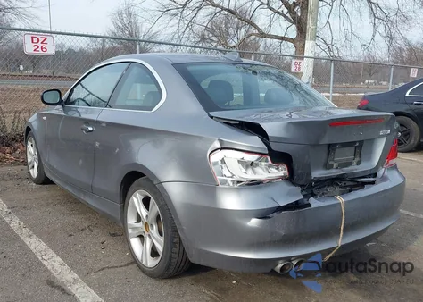 2013 BMW 128I z USA, uszkodzony, nr VIN WBAUP9C59DVS95713